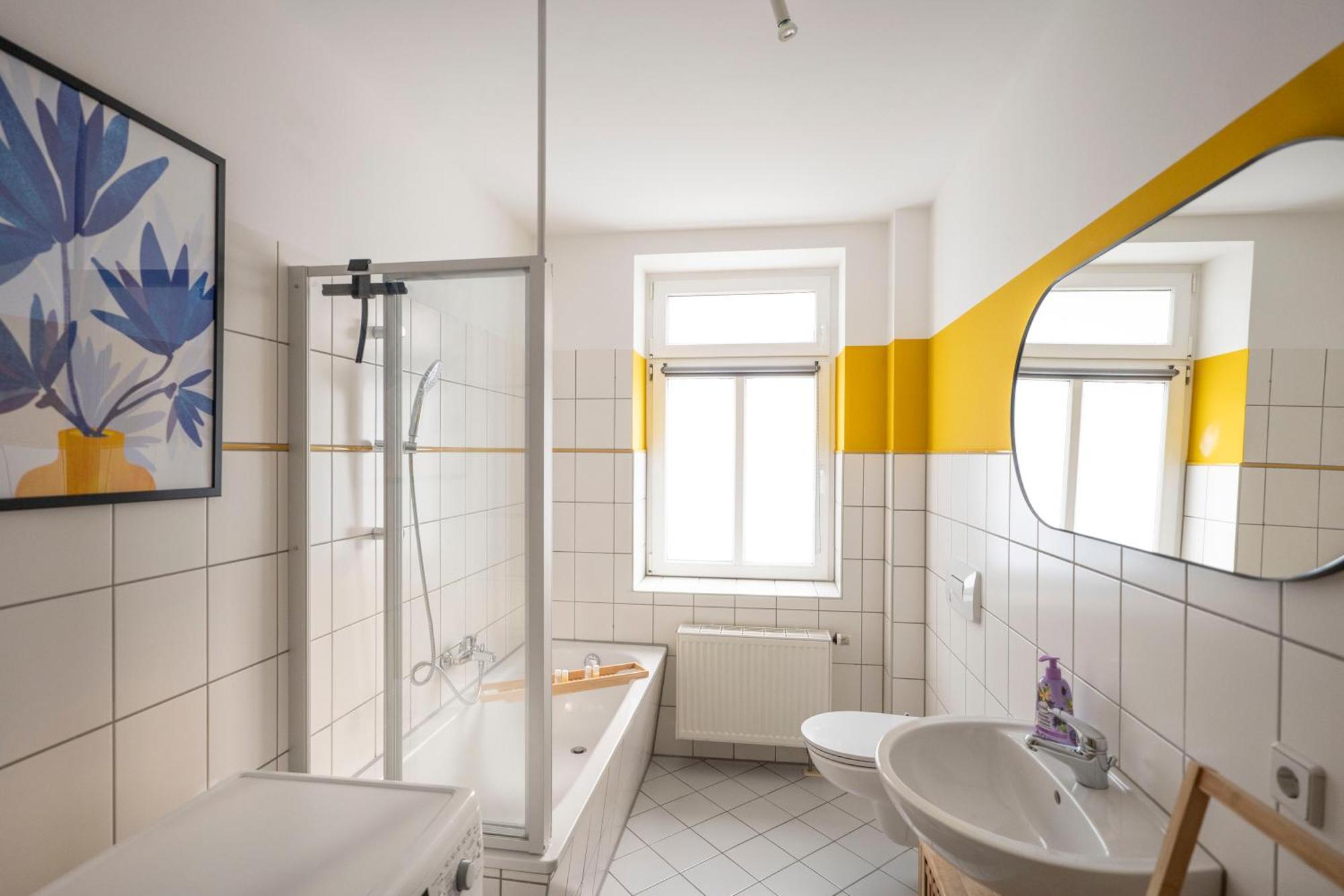Boho-Suite - Sauna, Netflix, Nespresso, Zentral, Messe Chemnitz Bagian luar foto